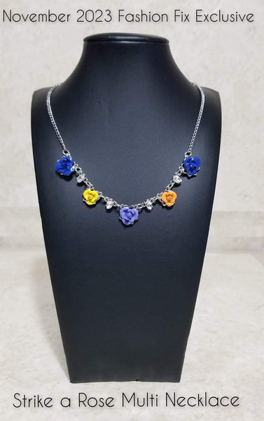 Strike A ROSE Multi Necklace