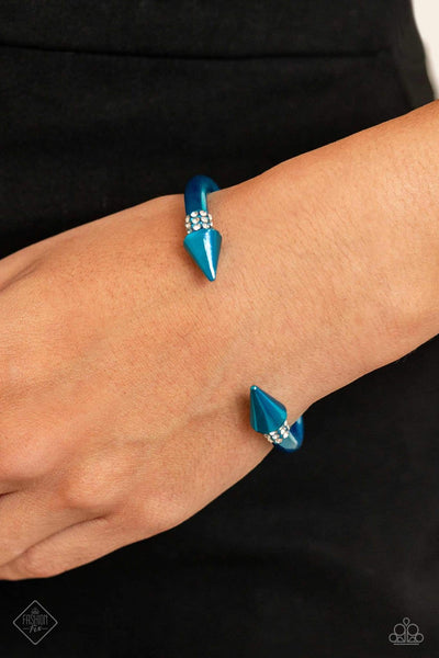 Punky Plot Twist Blue Bracelet