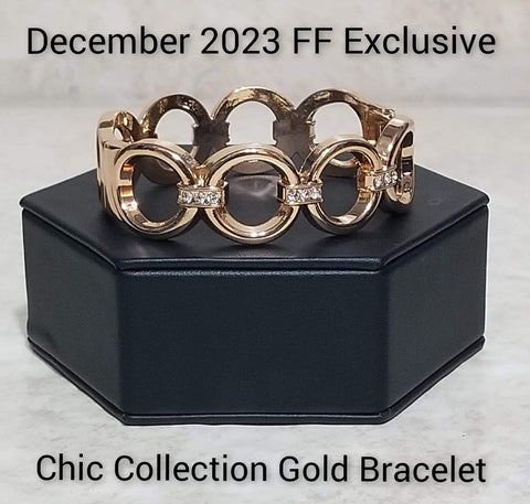 Chic Collection Gold Bracelet