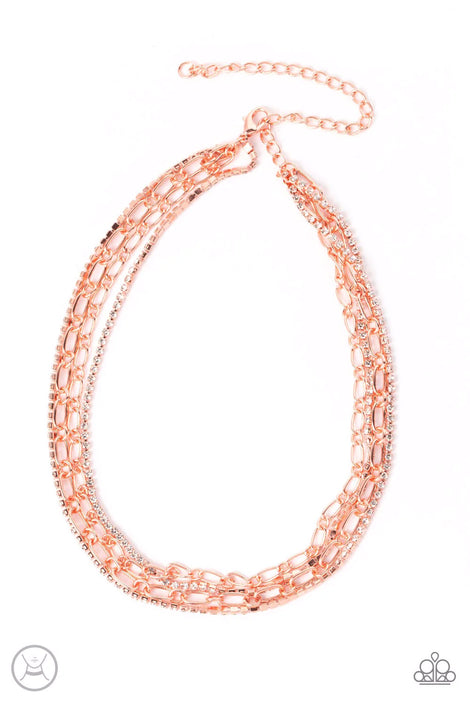 Glitter And Gossip Copper Choker