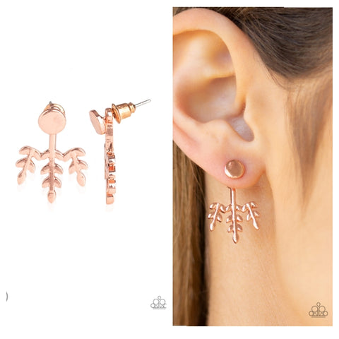 Autumn Shimmer Copper Earring