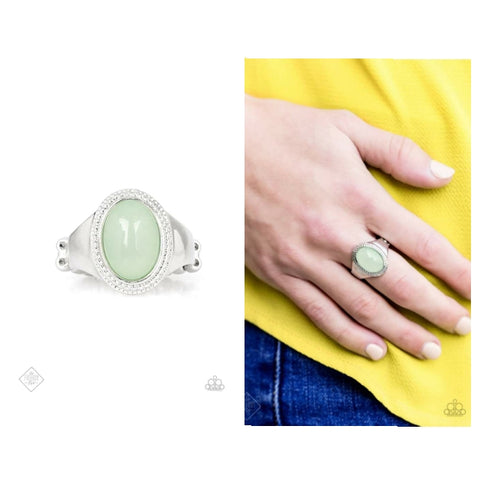 Mystically Malibu Green Ring