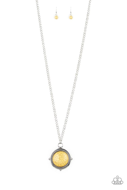 Desert Equinox Yellow Necklace