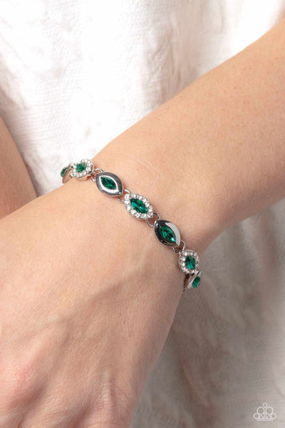 Same Serious Sparkle Green Bracelet