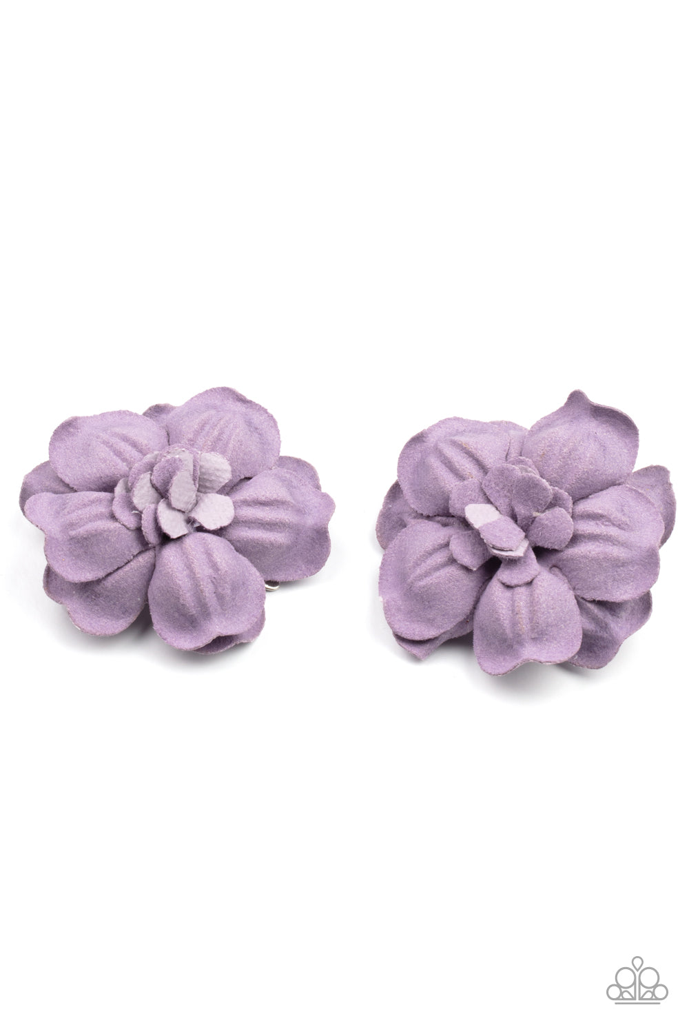 Happy- GROW-Lucky Purple Hair Clip