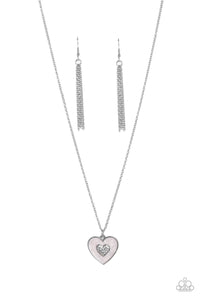 So This Is Love Pink Necklace