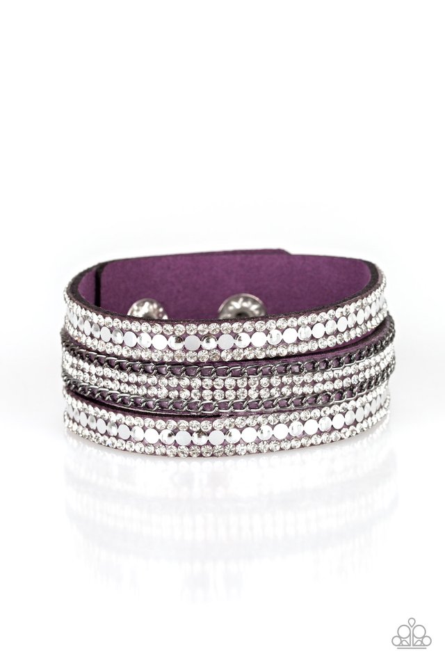 Fashion Fanatic Purple Bracelet