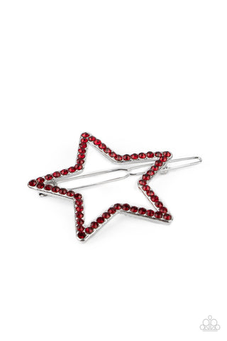 Stellar Standout Red Hair Clip