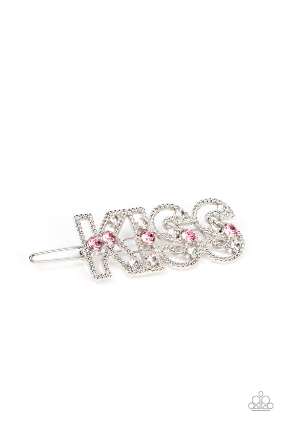 Kiss Bliss Pink Hair Clip