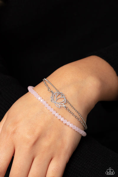 A LOTUS Like This Pink Bracelet