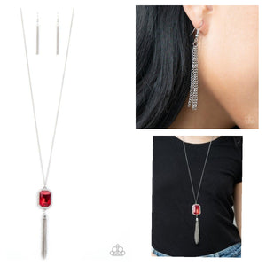 Blissed Out Opulence Red Necklace