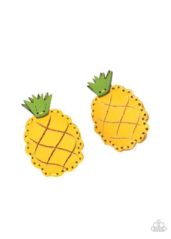 PINEAPPLE Of My Eye Yellow Hair Clip