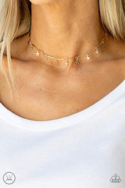 Little Miss Americana Gold Choker